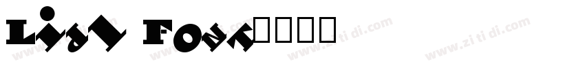 Lidl Font字体转换